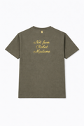 T-shirt Not from Rabat Italique - Kaki