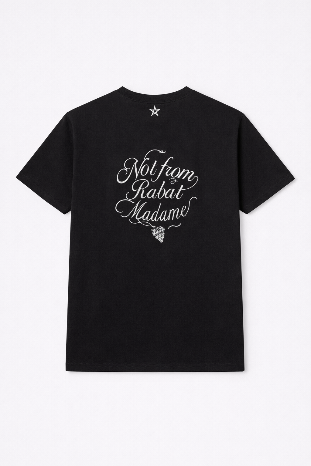 T-shirt Not from Rabat Raisin - Noir