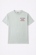 T-shirt Not from Rabat - Turquois Azurin