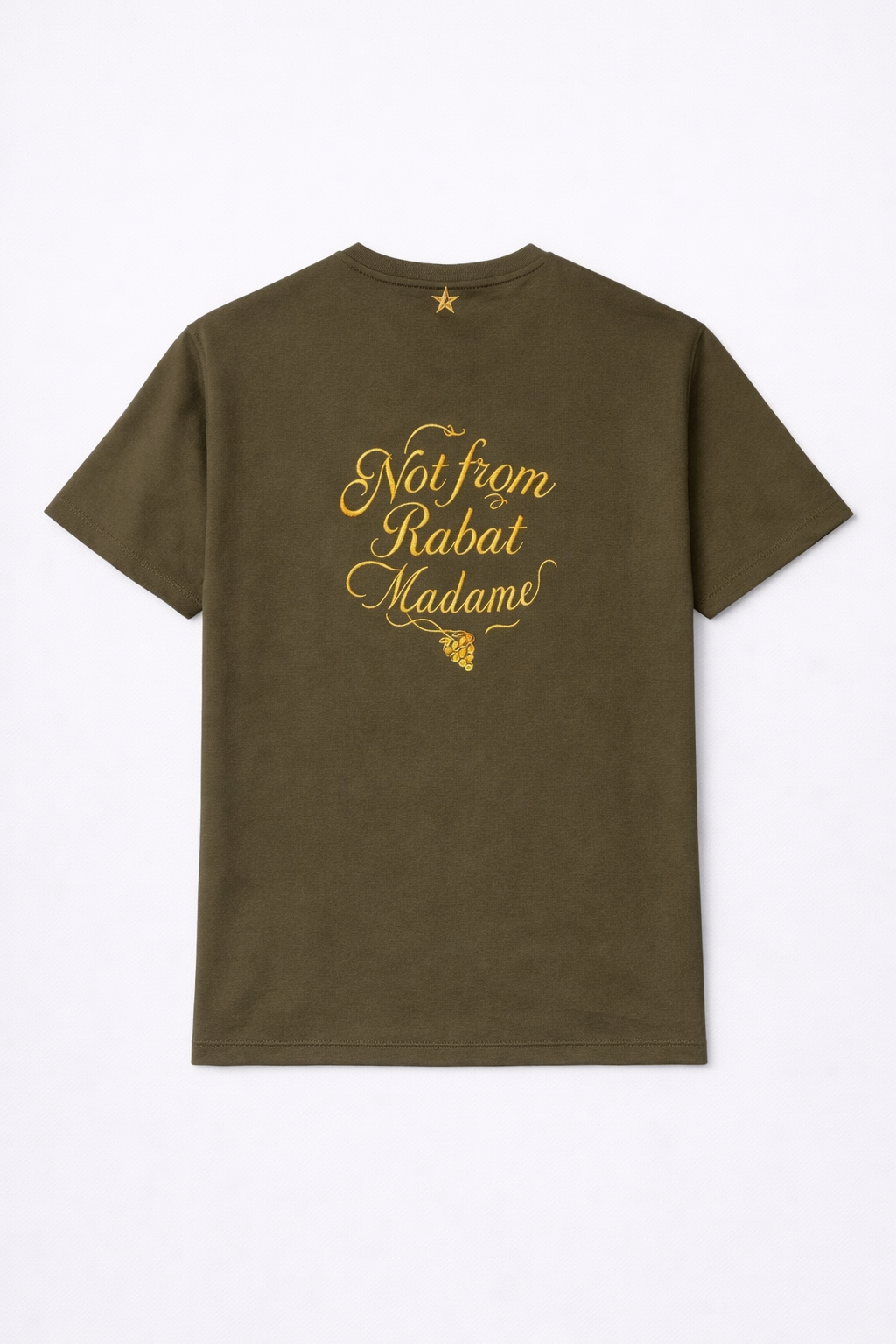 T-shirt Not from Rabat Raisin - Kaki