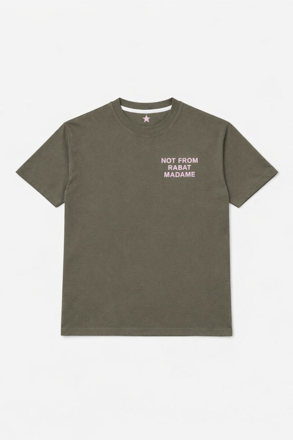 T-shirt Not from Rabat - Kaki