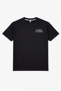 T-shirt Bord(el) de mer(de) - Noir